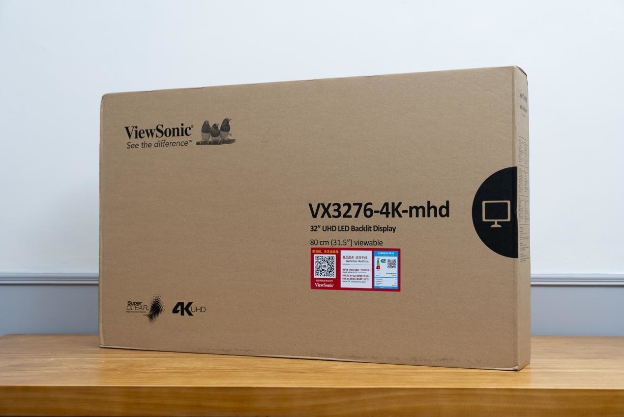 兼顾视野和高清体验——2k价位优派VX3276-4K-MHD值得一试