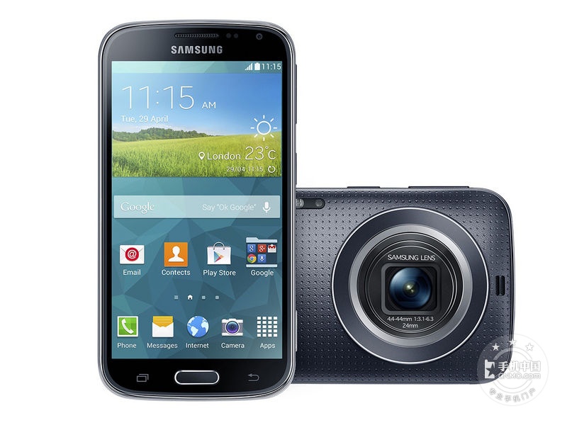 三星Galaxy K zoom(移动4G版)配置参数 Android 4.4运行内存2GB重量198g