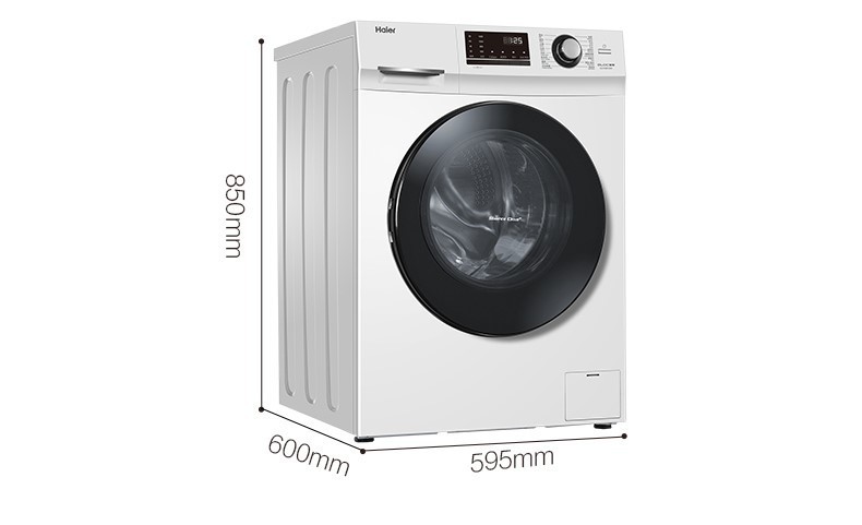 海尔EG100B129W 10kg大容量变频家用滚筒全自动洗衣机